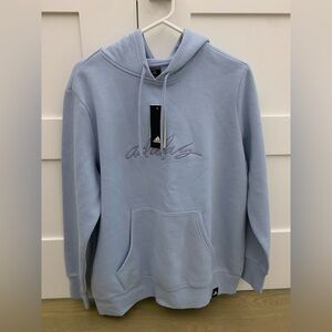 Adidas Unisex Blue Hoodie